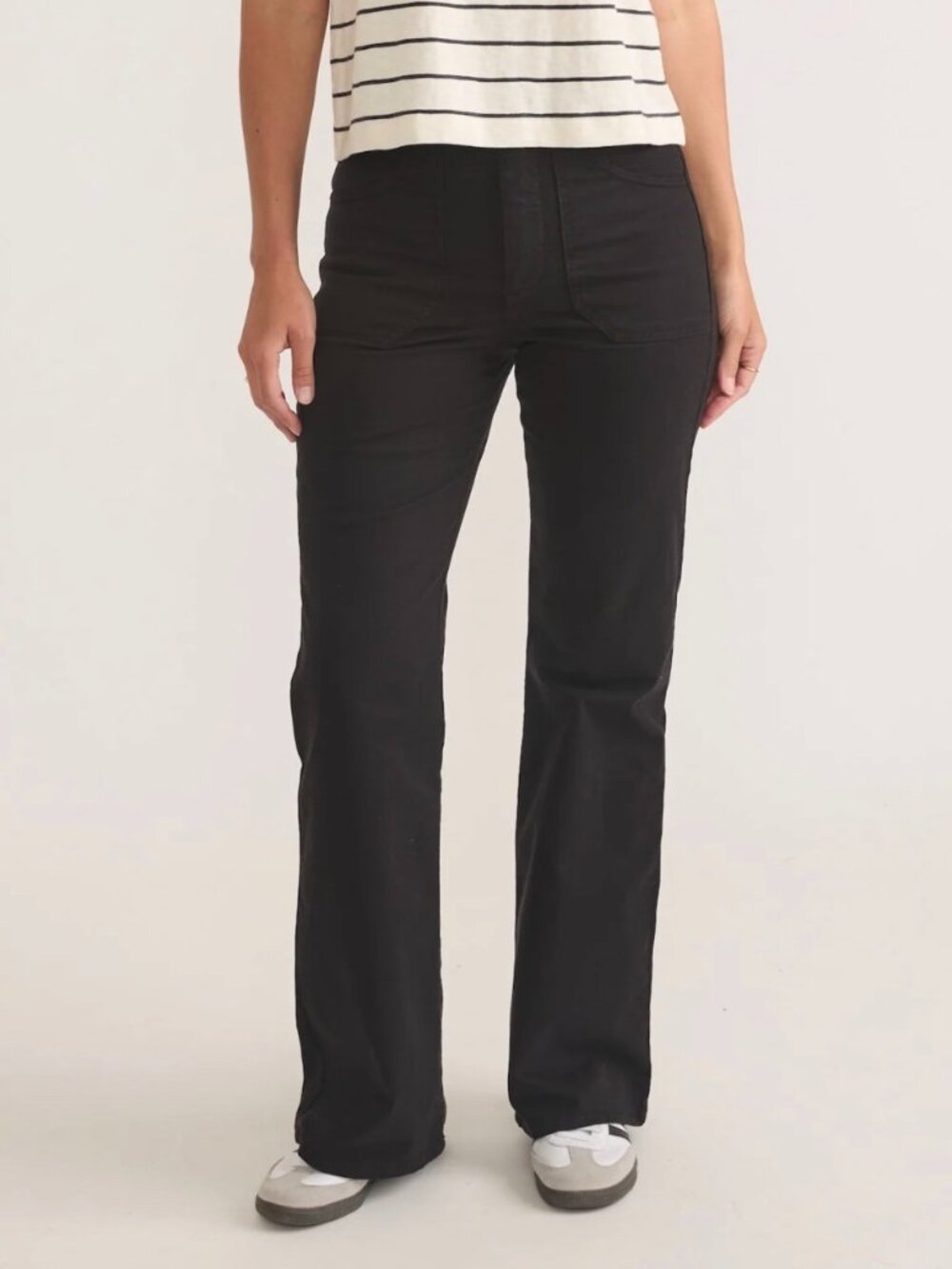 Marine Layer Bridget Flare Pant - Black